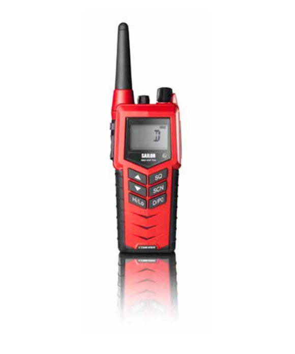 Photo of Cobham SAILOR 3965 UHF Fire Fighter ATEX IIB Intrinsically Safe Portable Radio with Emergency Battery and Rechargeable Battery Pack