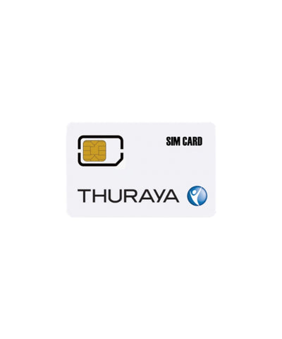 Thuraya Prepaid Marine Voice Fixed (MVF) SIM Card with 200 Units